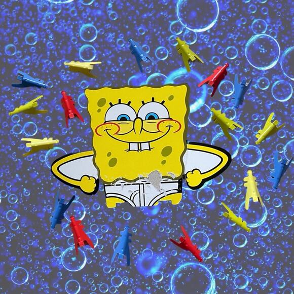 MB Spongebob Y2K 2005 Ants in the Square Pants Game - Picture 8 of 9